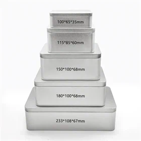 קופסת אחסון/מתנה ממתכת עם מיתוג ועיצוב אישי