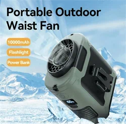 מאוורר גוף נטען לבעלי מקצוע ולמטיילים